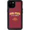 Iowa State University Collegiate Text iPhone 15 Plus Waterproof Case